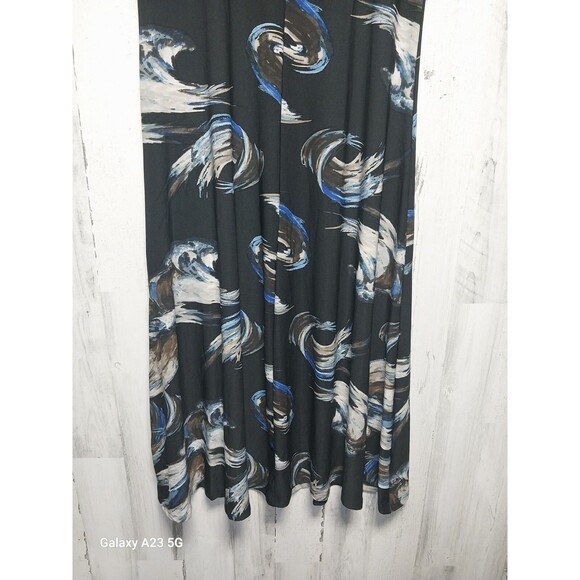 Attitudes by Renee Maxi Dress Como Jersey Large Petite - Picture 7 of 10